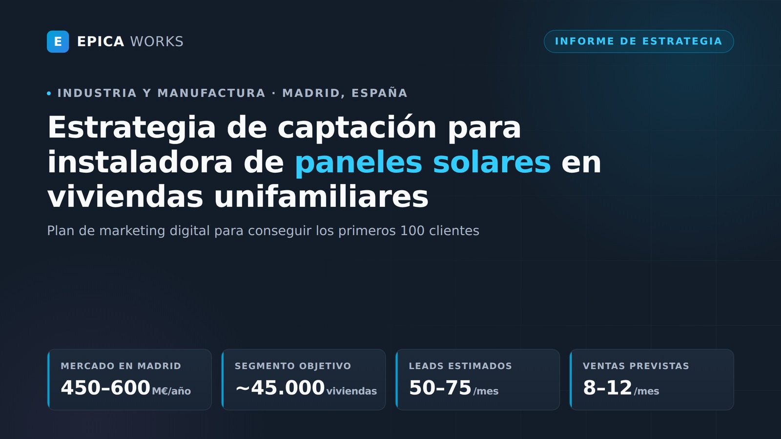Ilustración de portada para El Informe de Marketing Digital