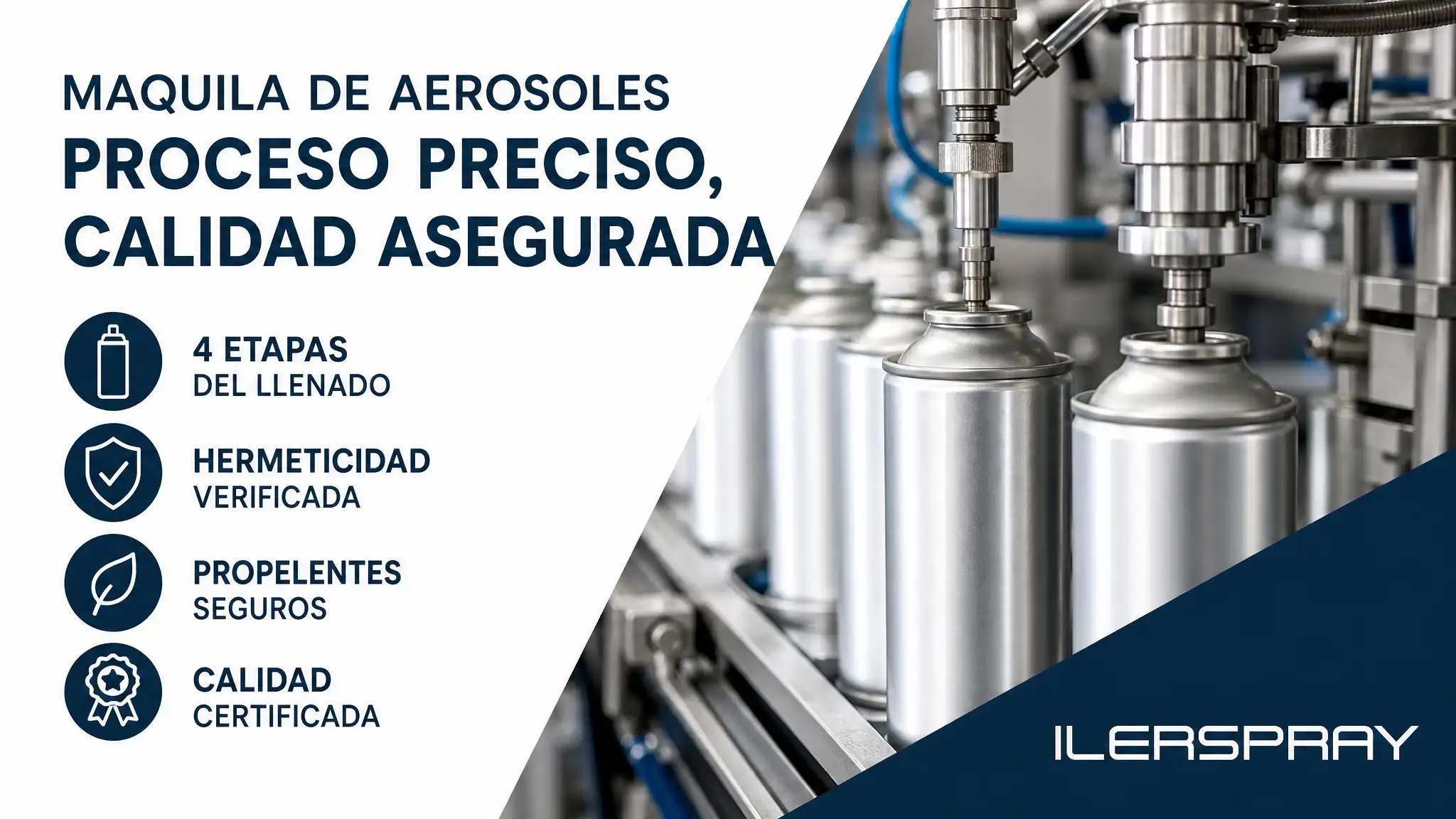Cómo es el Proceso de Llenado de Aerosoles en Maquila