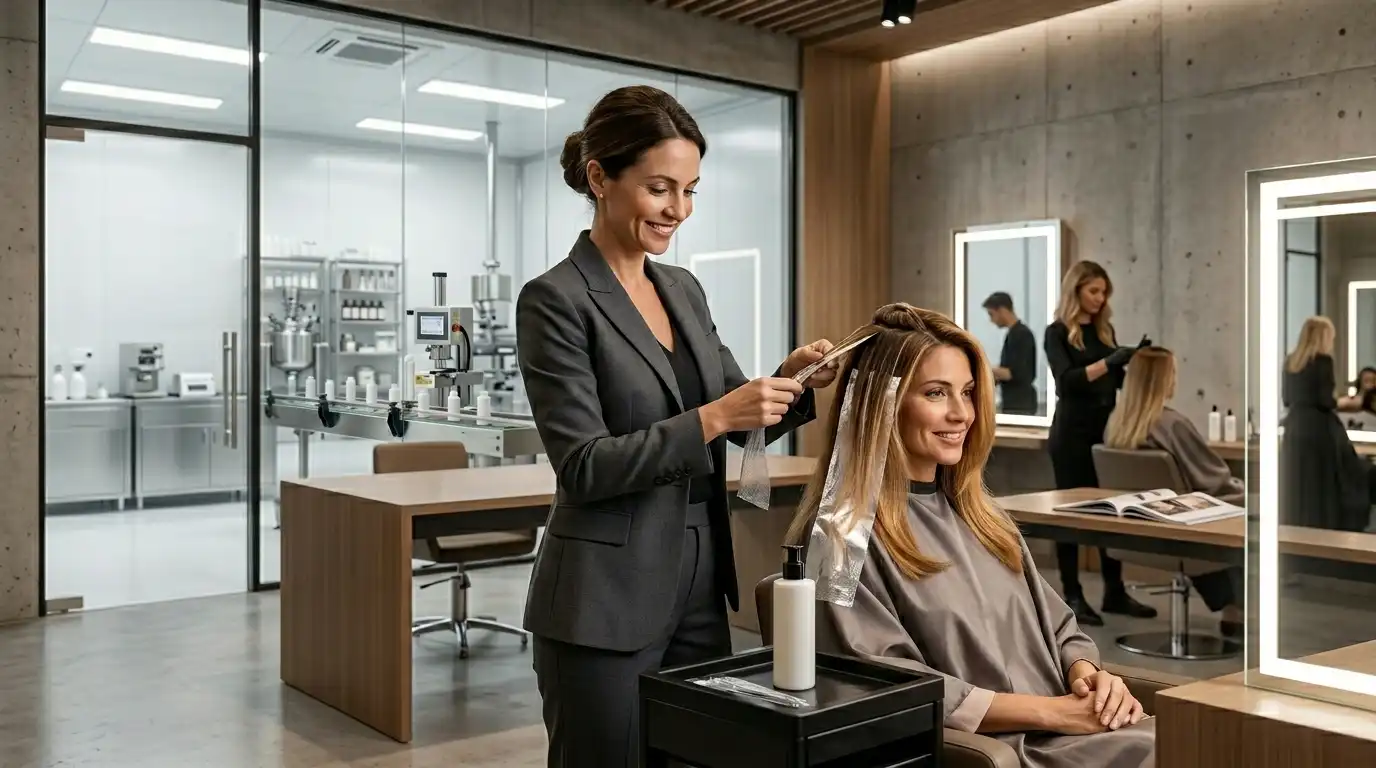 Decoloración técnica en el salón: cómo proteger el cabello del cliente y el margen de tu salón al mismo tiempo