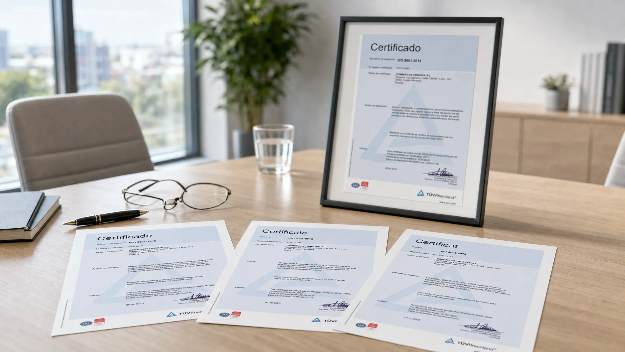 Yanguas renueva su certificación ISO 9001 hasta 2029
