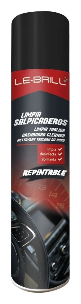 Dashboard Cleaner LE-BRILL 750 ml PAINTABLE (Silicone-Free)