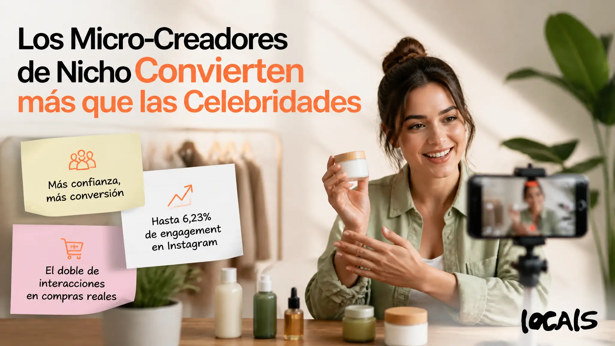 Los Micro-Creadores de Nicho Convierten más que las Celebridades