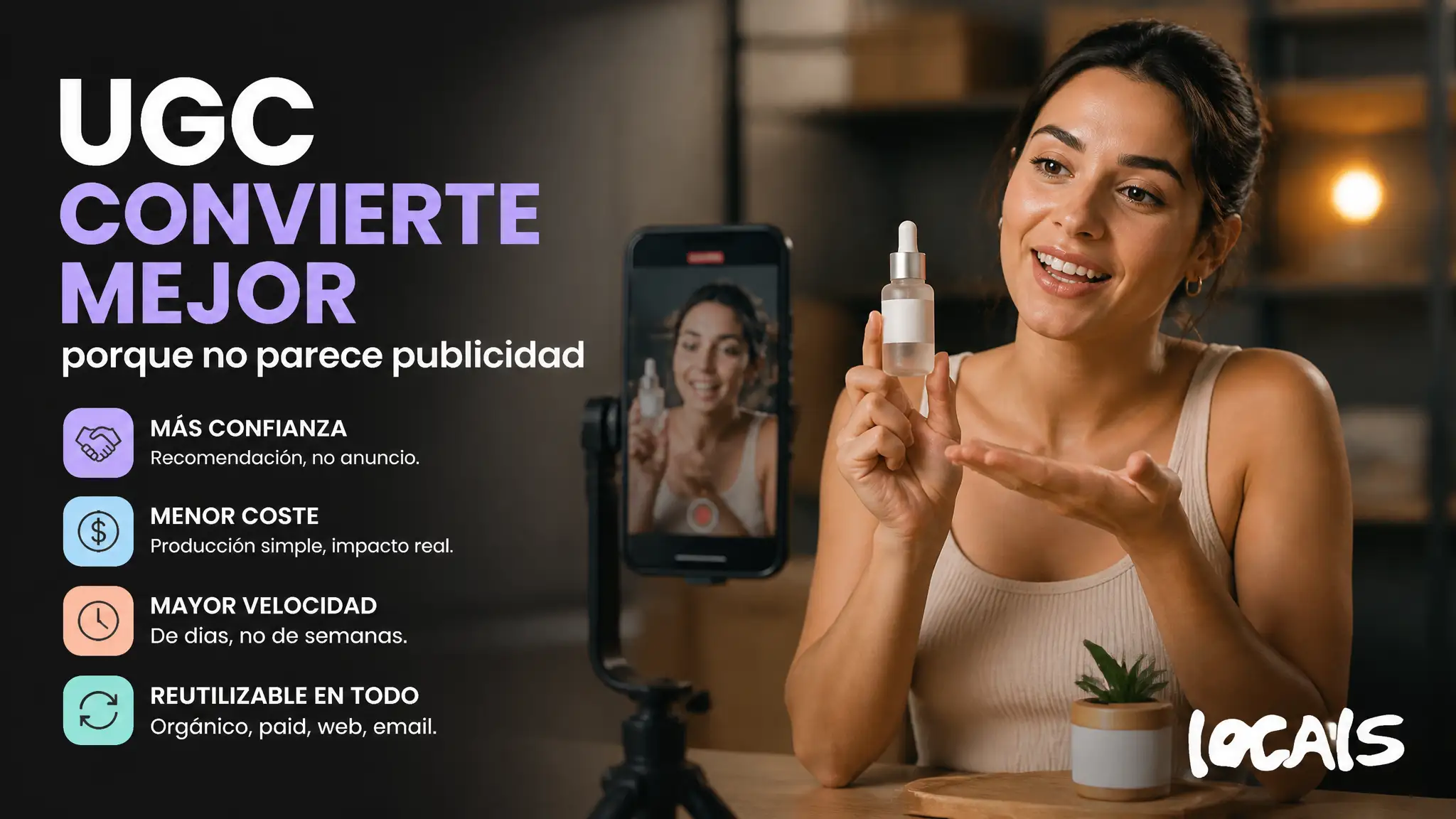 El UGC convierte mejor que el anuncio clásico porque no parece publicidad