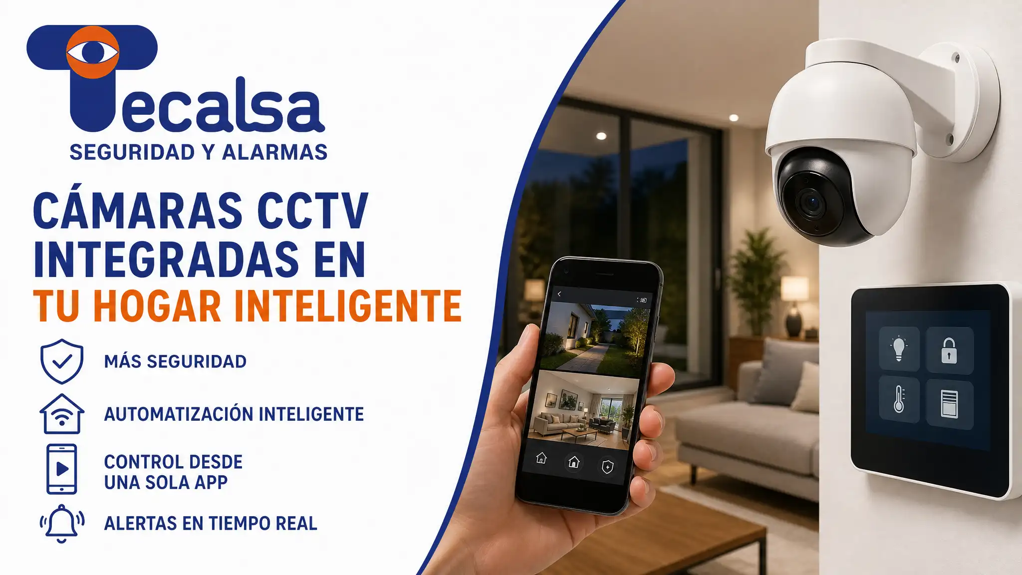 Las cámaras CCTV se integran en domótica cuando soportan ONVIF o las API del hub. Aprende qué requisitos, protocolos y pasos necesitas para lograrlo.