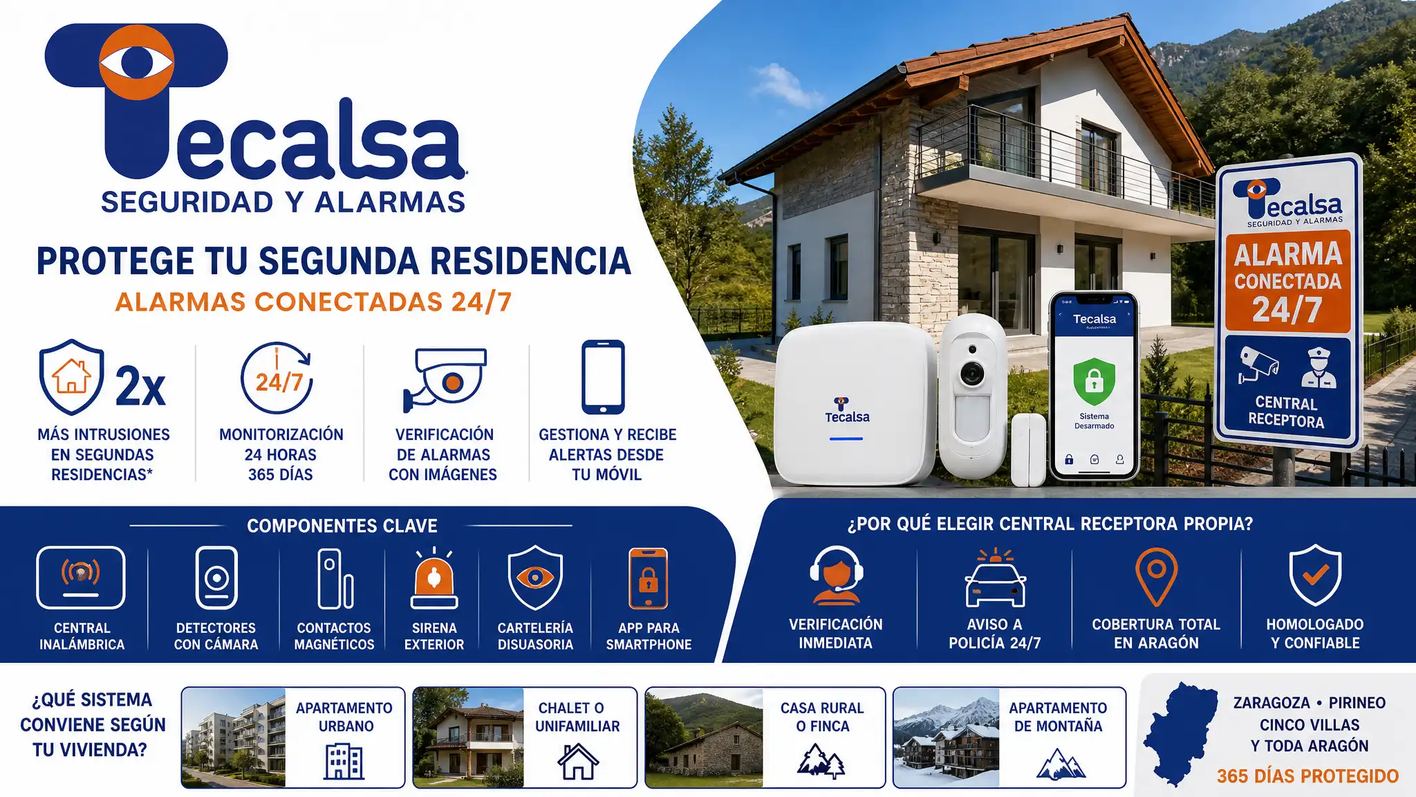 Alarma para Segunda Vivienda