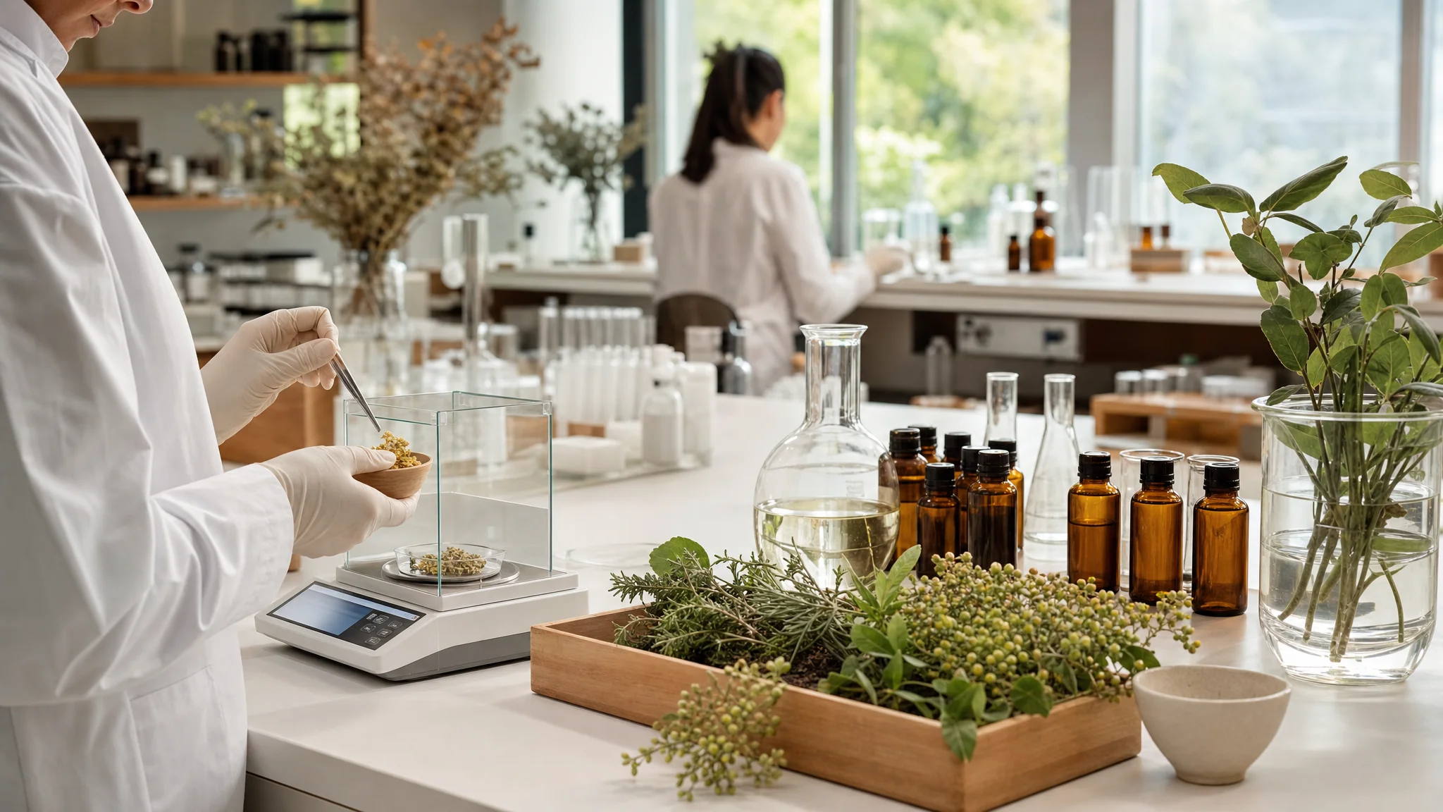 Formulating with natural ingredients in the laboratory