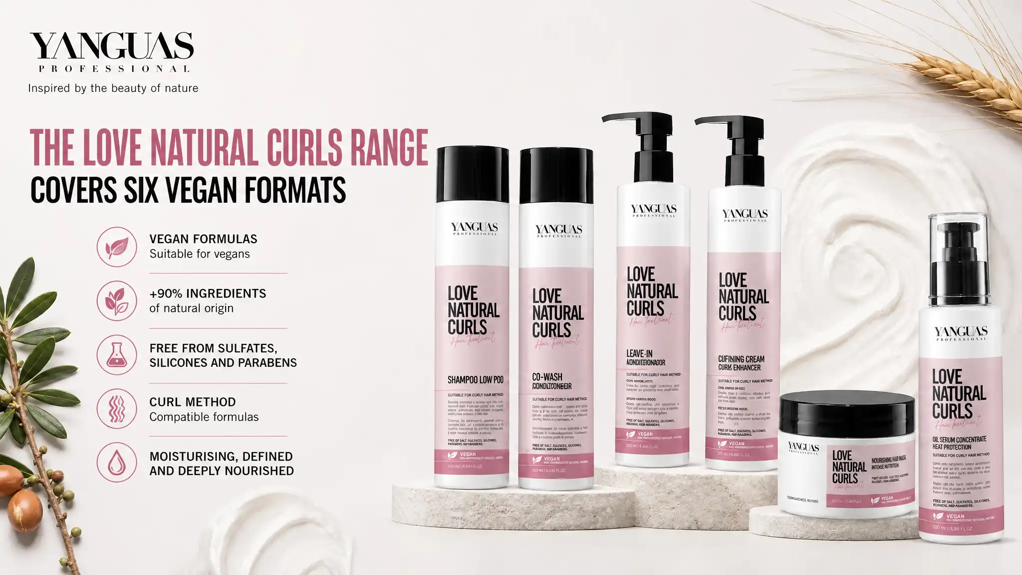 The Love Natural Curls Range Features Six Vegan Formats